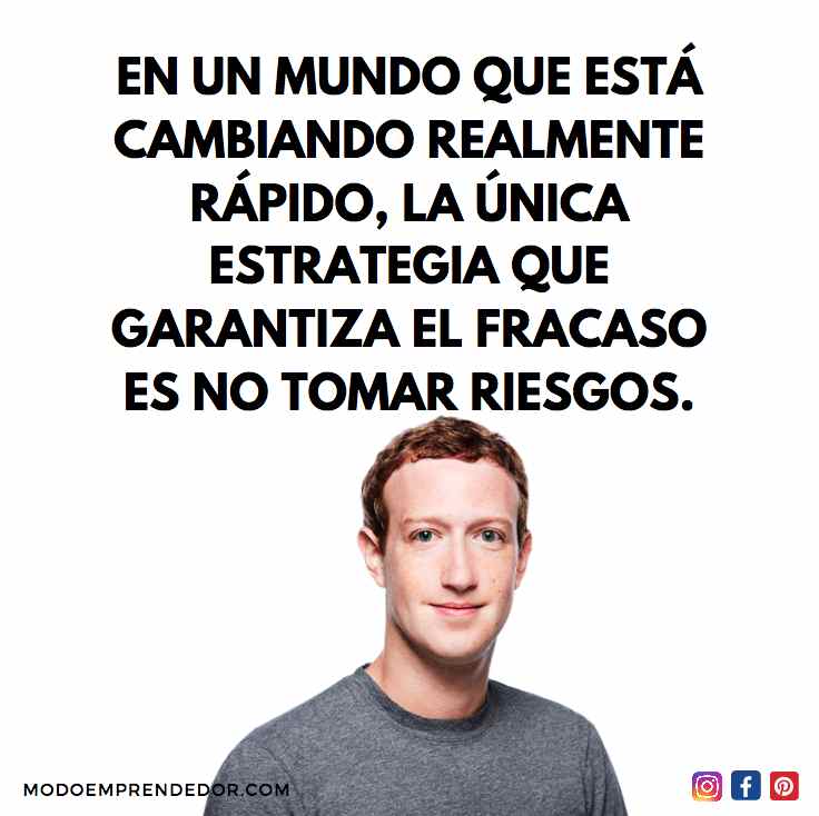 30 Frases de Mark Zuckerberg que todo emprendedor debe conocer.